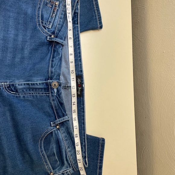 Love Indigo Womans 22 stretch Jeans - Picture 3 of 10